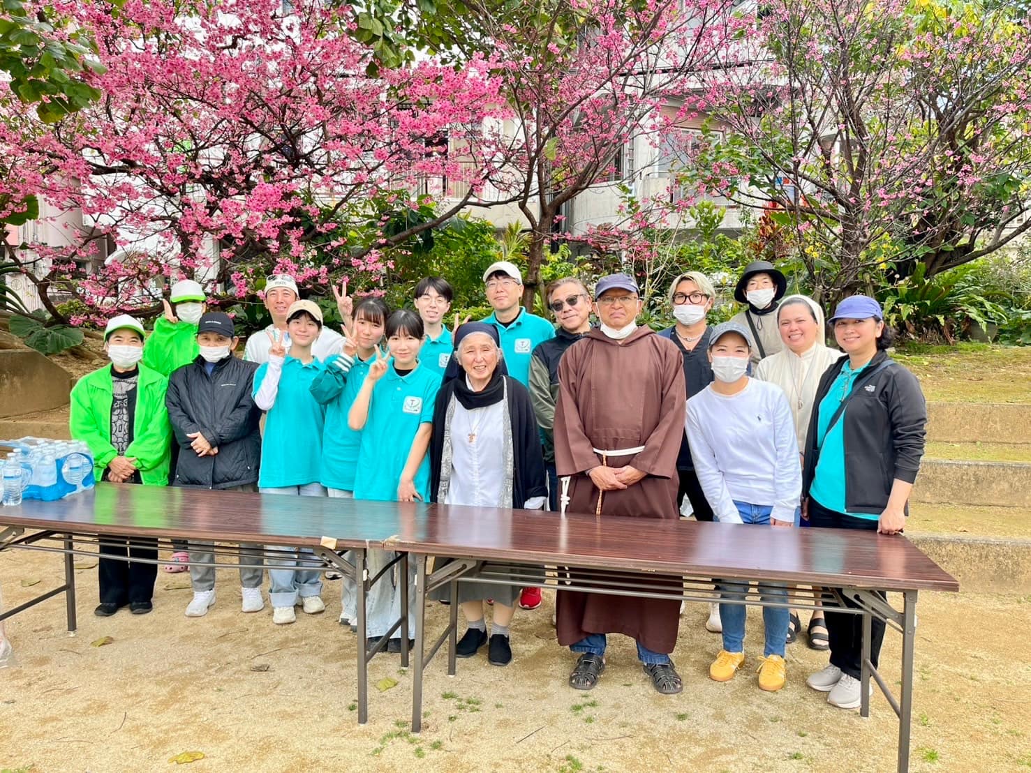 カリタス沖縄 炊き出し